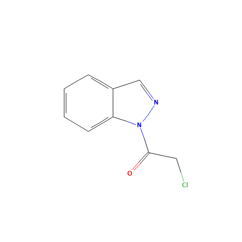 2-chloro-1-indazol-1-ylethanone (CAS: 244017-81-0) - Related Chemical Product