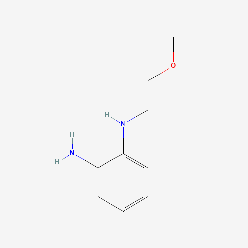 2-N-(2-methoxyethyl)benzene-1,2-diamine (CAS: 56436-25-0) - Chemical Structure and Molecular Formula 