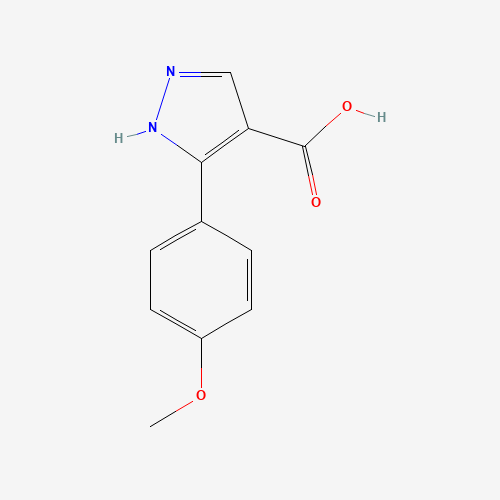 5-(4-methoxyphenyl)-1H-pyrazole-4-carboxylic acid (CAS: 618383-46-3) - Related Chemical Product