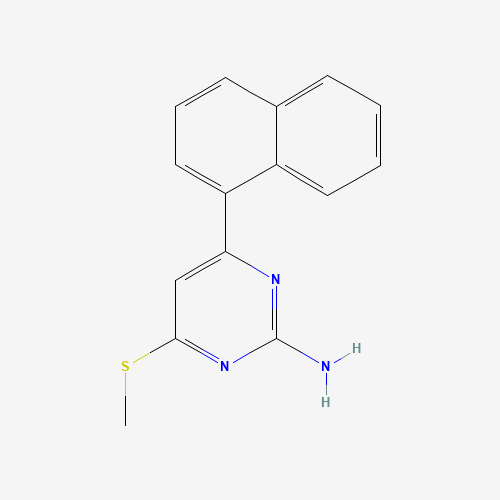 4-methylsulfanyl-6-naphthalen-1-ylpyrimidin-2-amine (CAS: 199865-65-1) - Related Chemical Product