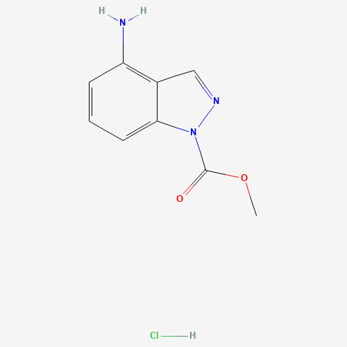 methyl 4-aminoindazole-1-carboxylate;hydrochloride (CAS: 890839-24-4) - Related Chemical Product