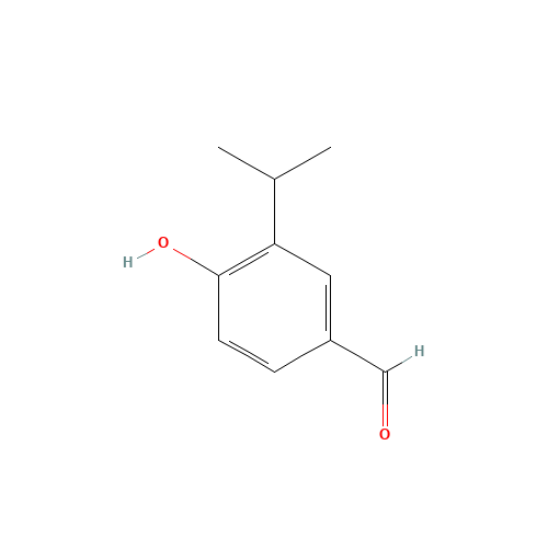 4-hydroxy-3-propan-2-ylbenzaldehyde (CAS: 168899-39-6) - Related Chemical Product