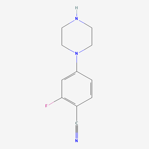 2-fluoro-4-piperazin-1-ylbenzonitrile (CAS: 204192-45-0) - Related Chemical Product