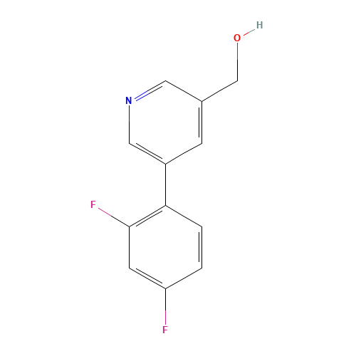 [5-(2,4-difluorophenyl)pyridin-3-yl]methanol (CAS: 887974-19-8) - Related Chemical Product