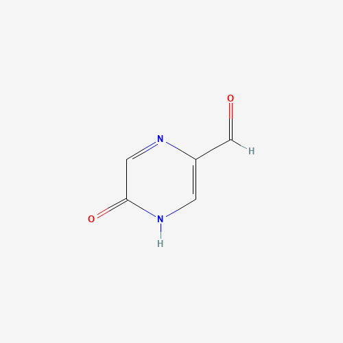 6-oxo-1H-pyrazine-3-carbaldehyde (CAS: 50866-32-5) - Chemical Structure and Molecular Formula 