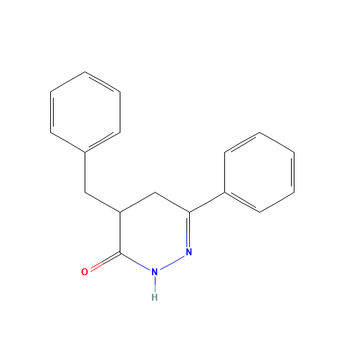 5-benzyl-3-phenyl-4,5-dihydro-1H-pyridazin-6-one (CAS: 202800-65-5) - Related Chemical Product