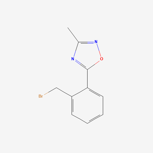 5-[2-(bromomethyl)phenyl]-3-methyl-1,2,4-oxadiazole (CAS: 892501-91-6) - Related Chemical Product