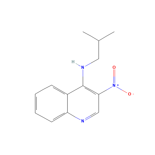 N-(2-methylpropyl)-3-nitroquinolin-4-amine (CAS: 99009-85-5) - Related Chemical Product