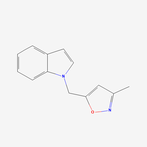 5-(indol-1-ylmethyl)-3-methyl-1,2-oxazole (CAS: 528593-71-7) - Related Chemical Product