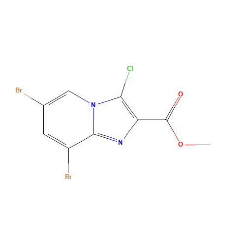 methyl 6,8-dibromo-3-chloroimidazo[1,2-a]pyridine-2-carboxylate (CAS: 1284249-68-8) - Related Chemical Product