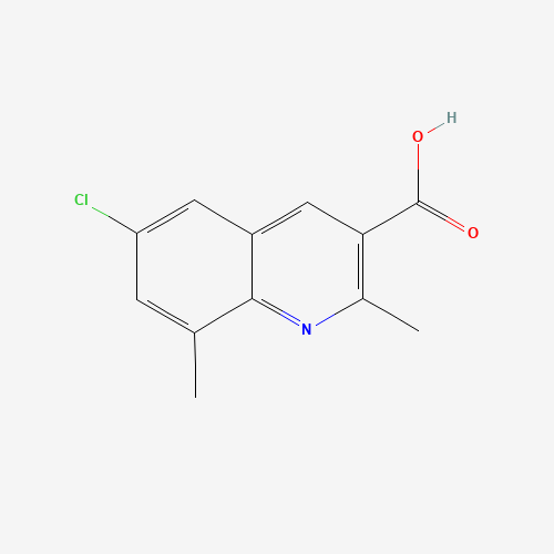 6-chloro-2,8-dimethylquinoline-3-carboxylic acid (CAS: 948289-26-7) - Related Chemical Product