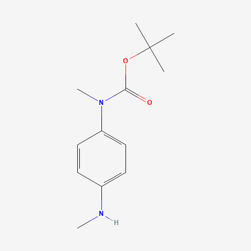 tert-butyl N-methyl-N-[4-(methylamino)phenyl]carbamate (CAS: 1384130-25-9) - Related Chemical Product