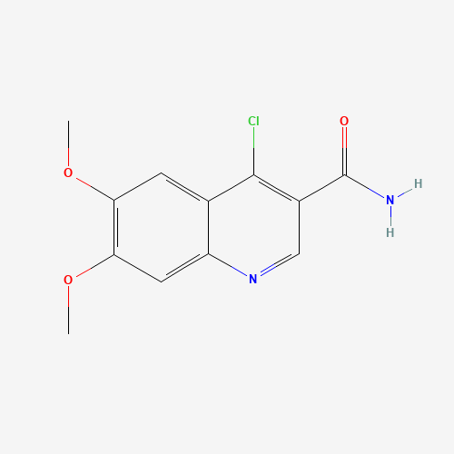 4-chloro-6,7-dimethoxyquinoline-3-carboxamide (CAS: 476193-83-6) - Related Chemical Product
