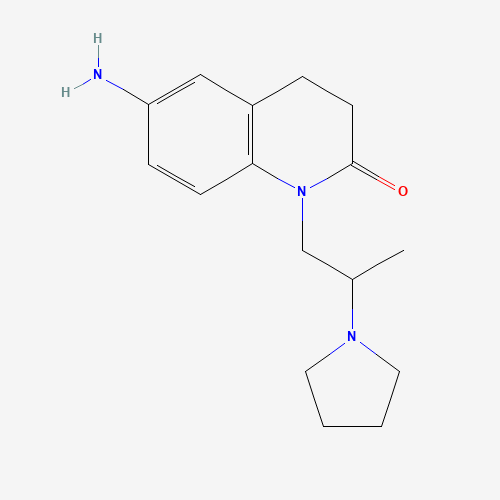 6-amino-1-(2-pyrrolidin-1-ylpropyl)-3,4-dihydroquinolin-2-one (CAS: 1063406-79-0) - Related Chemical Product