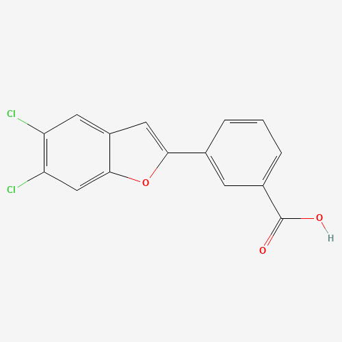 3-(5,6-dichloro-1-benzofuran-2-yl)benzoic acid (CAS: 835595-06-7) - Related Chemical Product