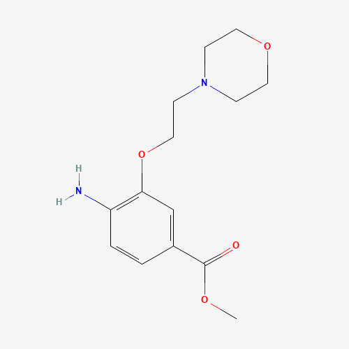 methyl 4-amino-3-(2-morpholin-4-ylethoxy)benzoate (CAS: 1096901-38-0) - Related Chemical Product