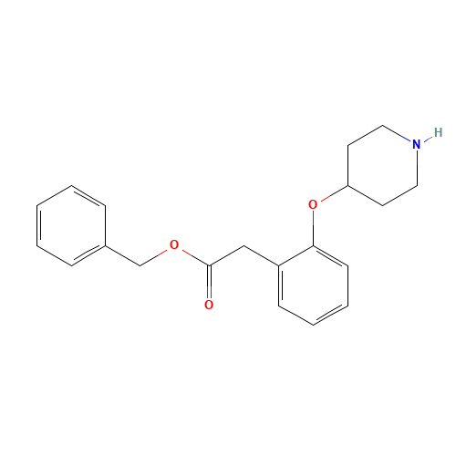 benzyl 2-(2-piperidin-4-yloxyphenyl)acetate (CAS: 1443208-24-9) - Related Chemical Product
