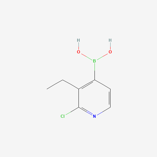 (2-chloro-3-ethylpyridin-4-yl)boronic acid (CAS: 1260024-49-4) - Related Chemical Product