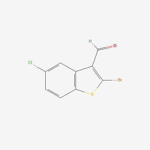 2-bromo-5-chloro-1-benzothiophene-3-carbaldehyde (CAS: 680212-97-9) - Related Chemical Product