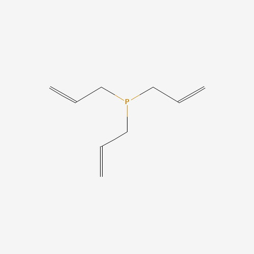 tris(prop-2-enyl)phosphane (CAS: 16523-89-0) - Chemical Structure and Molecular Formula 