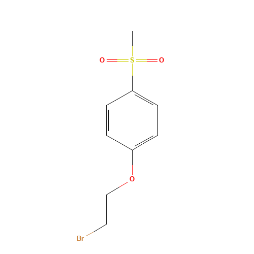 1-(2-bromoethoxy)-4-methylsulfonylbenzene (CAS: 130840-21-0) - Related Chemical Product