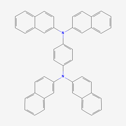 1-N,1-N,4-N,4-N-tetranaphthalen-2-ylbenzene-1,4-diamine (CAS: 144763-44-0) - Related Chemical Product