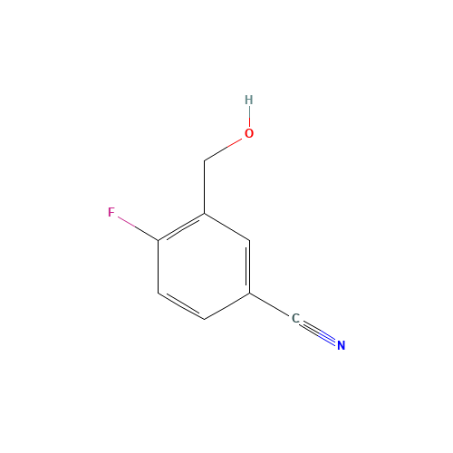 4-fluoro-3-(hydroxymethyl)benzonitrile (CAS: 856931-47-0) - Related Chemical Product