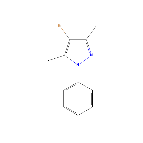 4-bromo-3,5-dimethyl-1-phenylpyrazole (CAS: 51294-75-8) - Related Chemical Product