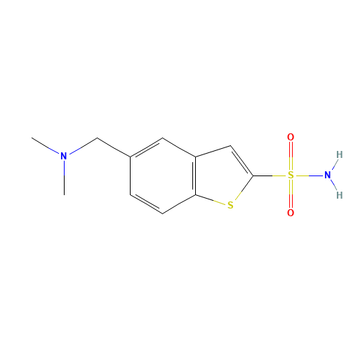 5-[(dimethylamino)methyl]-1-benzothiophene-2-sulfonamide (CAS: 96803-59-7) - Related Chemical Product