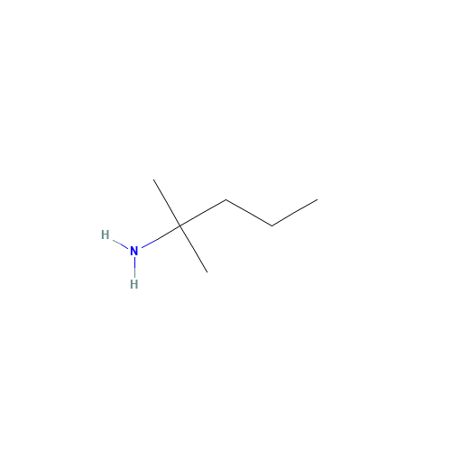 2-methylpentan-2-amine (CAS: 53310-02-4) - Chemical Structure and Molecular Formula 