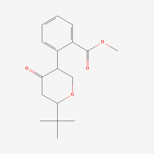 methyl 2-(6-tert-butyl-4-oxooxan-3-yl)benzoate (CAS: 1593709-68-2) - Related Chemical Product