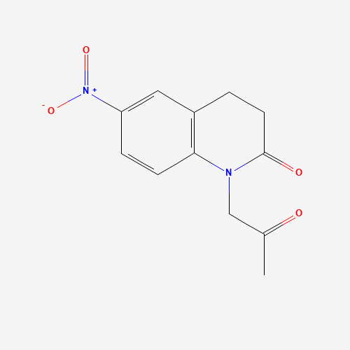 6-nitro-1-(2-oxopropyl)-3,4-dihydroquinolin-2-one (CAS: 1063406-76-7) - Related Chemical Product