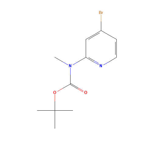 tert-butyl N-(4-bromopyridin-2-yl)-N-methylcarbamate (CAS: 946000-13-1) - Related Chemical Product