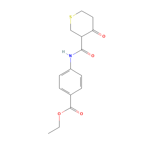 ethyl 4-[(4-oxothiane-3-carbonyl)amino]benzoate (CAS: 1151833-59-8) - Related Chemical Product