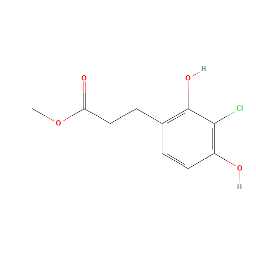 methyl 3-(3-chloro-2,4-dihydroxyphenyl)propanoate (CAS: 876746-33-7) - Related Chemical Product