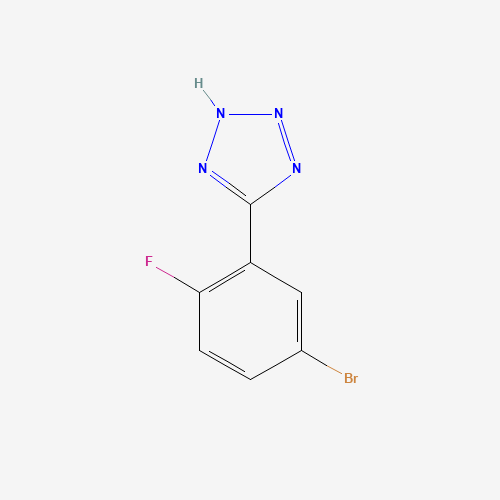 5-(5-bromo-2-fluorophenyl)-2H-tetrazole (CAS: 874784-09-5) - Related Chemical Product