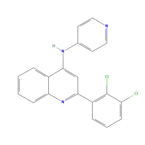 2-(2,3-dichlorophenyl)-N-pyridin-4-ylquinolin-4-amine (CAS: 1303557-73-4) - Related Chemical Product
