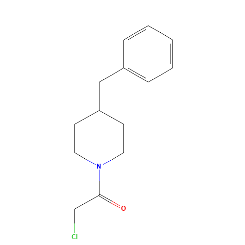 1-(4-benzylpiperidin-1-yl)-2-chloroethanone (CAS: 158890-32-5) - Related Chemical Product