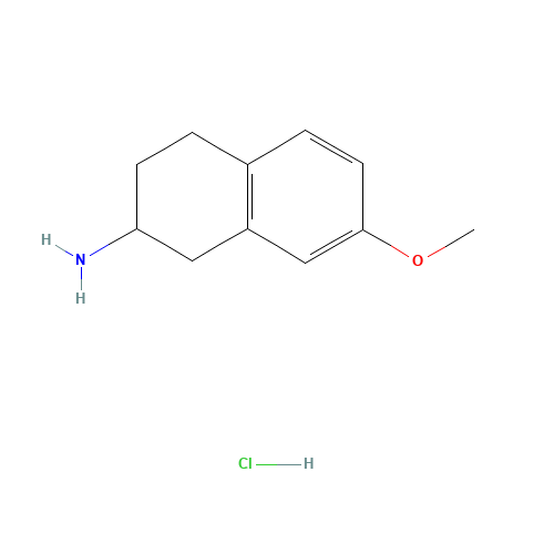 7-methoxy-1,2,3,4-tetrahydronaphthalen-2-amine;hydrochloride (CAS: 3880-78-2) - Related Chemical Product