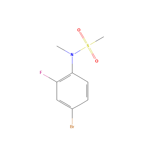 N-(4-bromo-2-fluorophenyl)-N-methylmethanesulfonamide (CAS: 749929-61-1) - Related Chemical Product