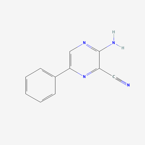 3-amino-6-phenylpyrazine-2-carbonitrile (CAS: 50627-25-3) - Related Chemical Product