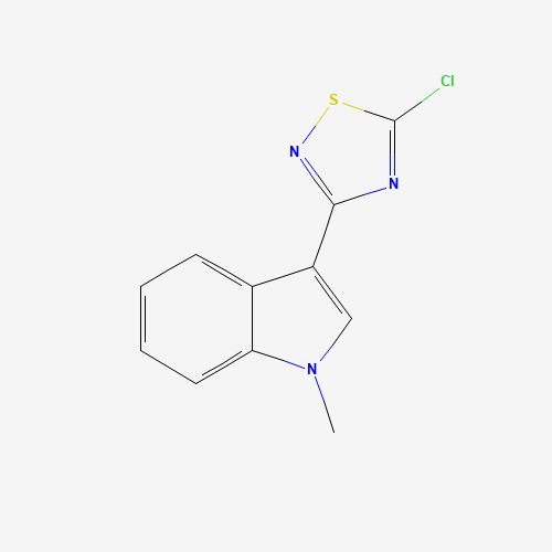 5-chloro-3-(1-methylindol-3-yl)-1,2,4-thiadiazole (CAS: 125817-99-4) - Related Chemical Product