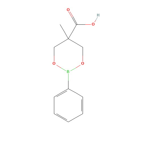 5-methyl-2-phenyl-1,3,2-dioxaborinane-5-carboxylic acid (CAS: 839720-60-4) - Related Chemical Product