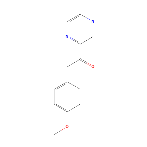 2-(4-methoxyphenyl)-1-pyrazin-2-ylethanone (CAS: 216970-79-5) - Related Chemical Product
