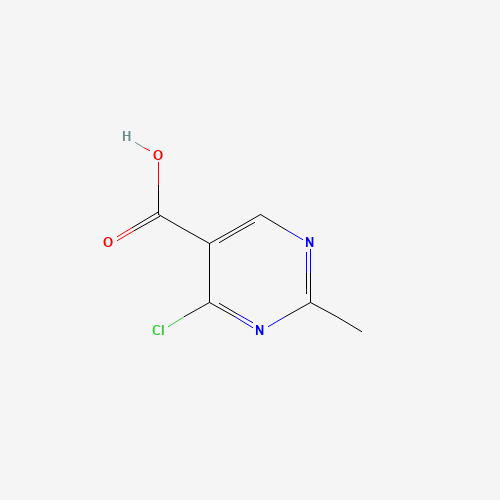 4-chloro-2-methylpyrimidine-5-carboxylic acid (CAS: 933702-81-9) - Chemical Structure and Molecular Formula 