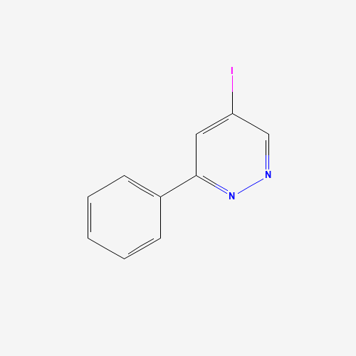 5-iodo-3-phenylpyridazine (CAS: 207223-85-6) - Chemical Structure and Molecular Formula 