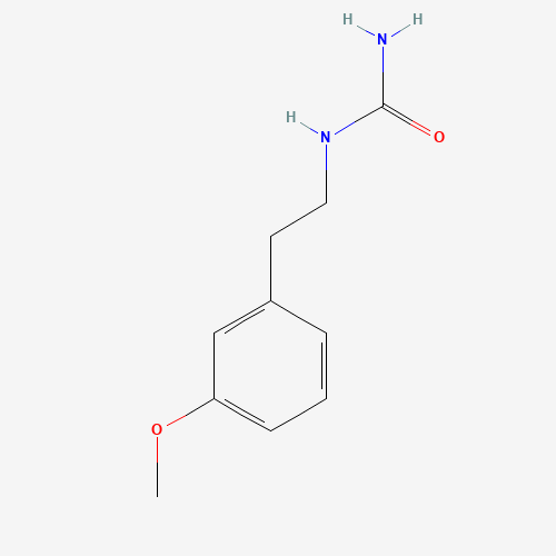 2-(3-methoxyphenyl)ethylurea (CAS: 69226-63-7) - Chemical Structure and Molecular Formula 