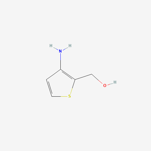 (3-aminothiophen-2-yl)methanol (CAS: 170861-45-7) - Chemical Structure and Molecular Formula 