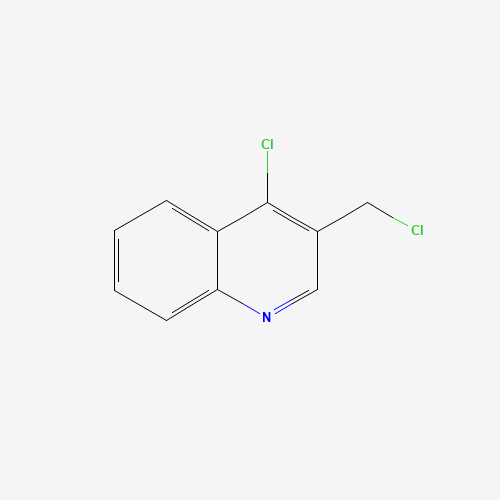 4-chloro-3-(chloromethyl)quinoline (CAS: 82121-19-5) - Chemical Structure and Molecular Formula 