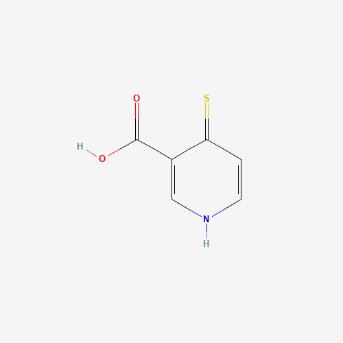 4-sulfanylidene-1H-pyridine-3-carboxylic acid (CAS: 18103-73-6) - Chemical Structure and Molecular Formula 